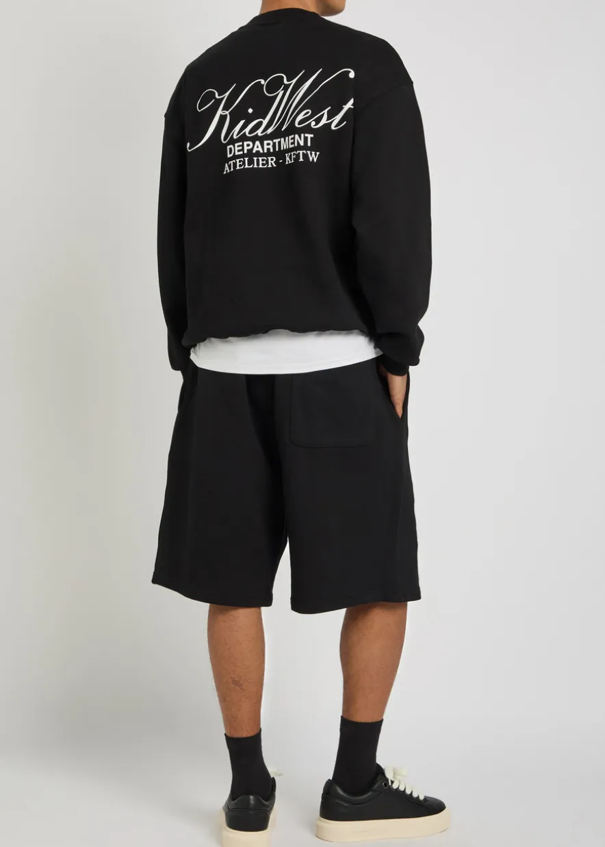 Logo-print cotton sweatshirt