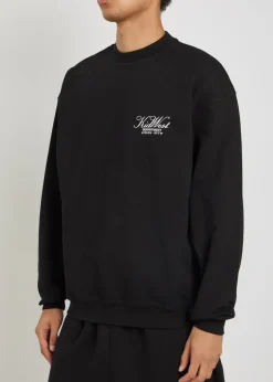 Logo-print cotton sweatshirt