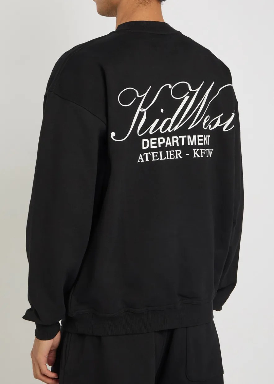 Logo-print cotton sweatshirt