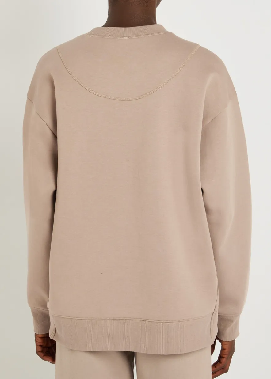 Logo-print cotton sweatshirt