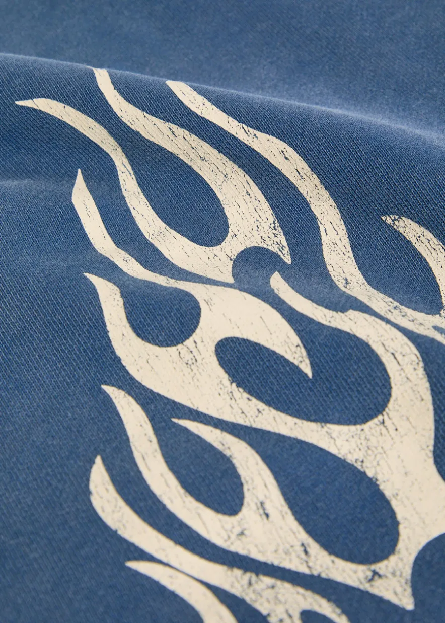 Logo-print cotton sweatshorts