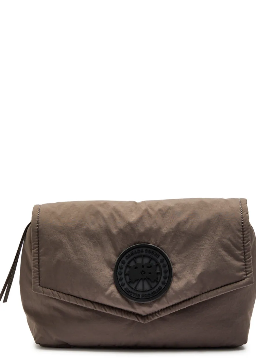 Logo shell belt bag