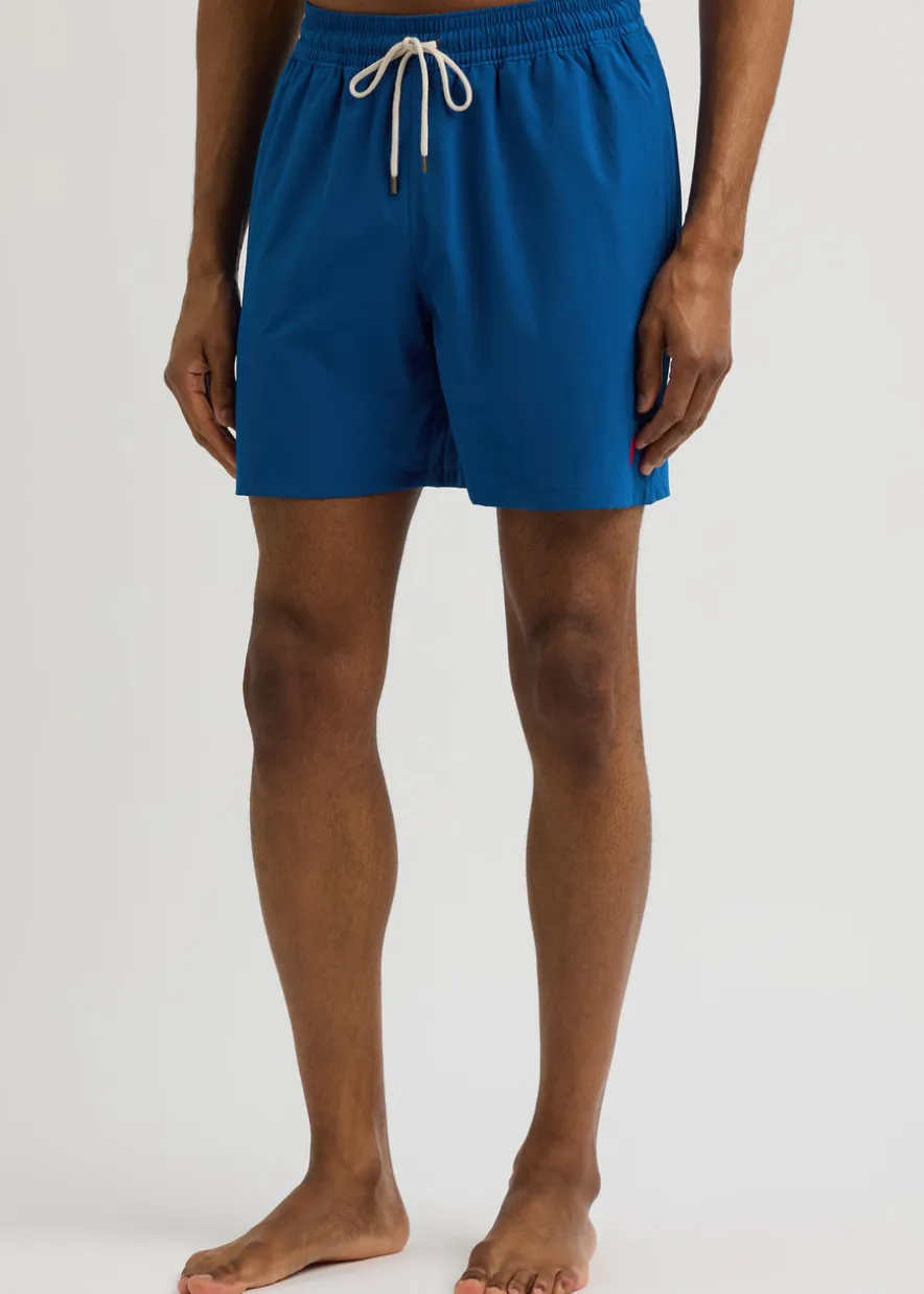 Logo shell swim shorts