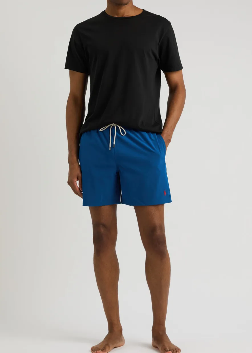 Logo shell swim shorts