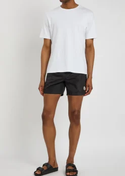 Logo shell swim shorts