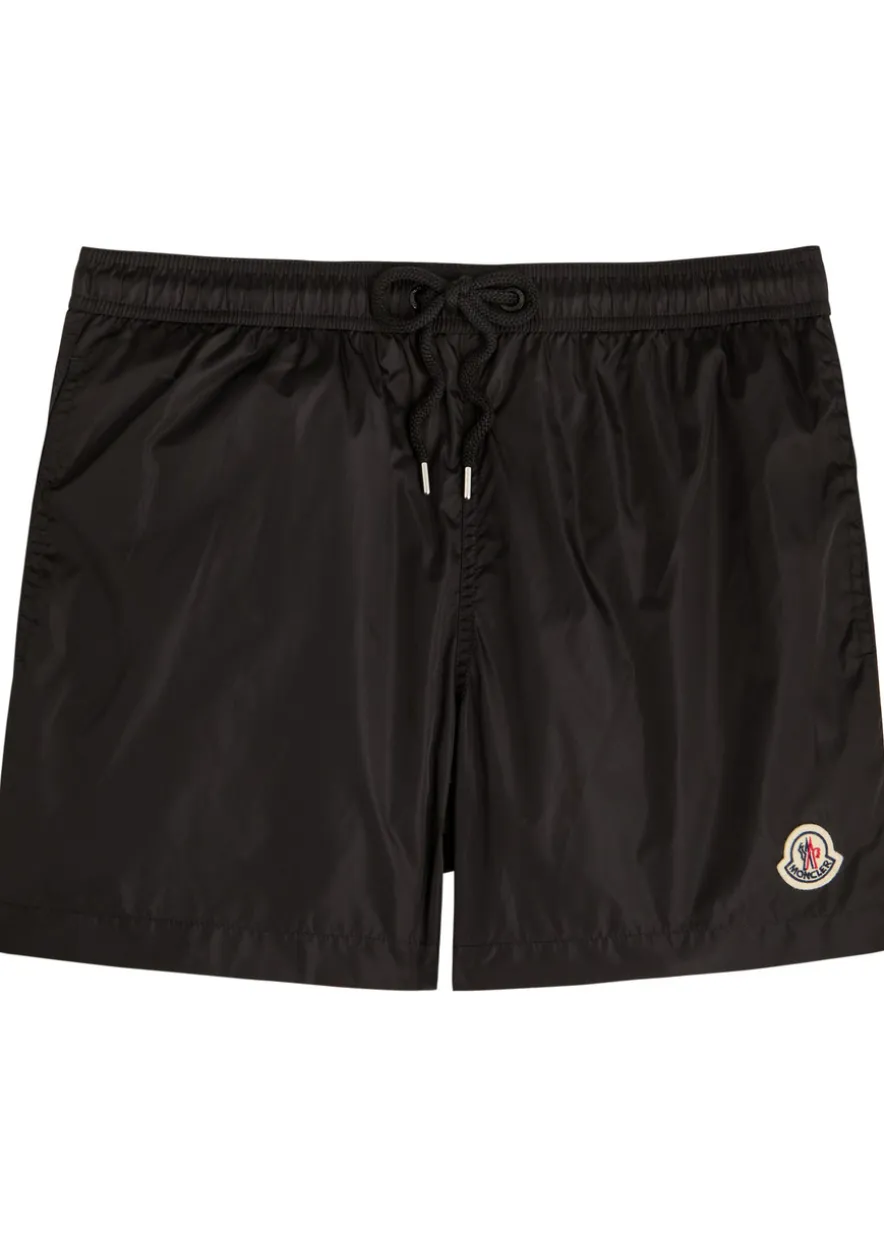 Logo shell swim shorts