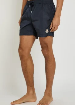 Logo shell swim shorts