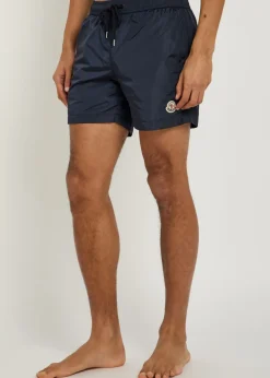 Logo shell swim shorts