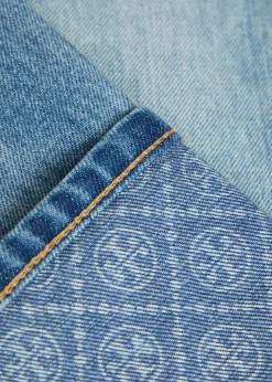 Logo straight-leg denim jeans