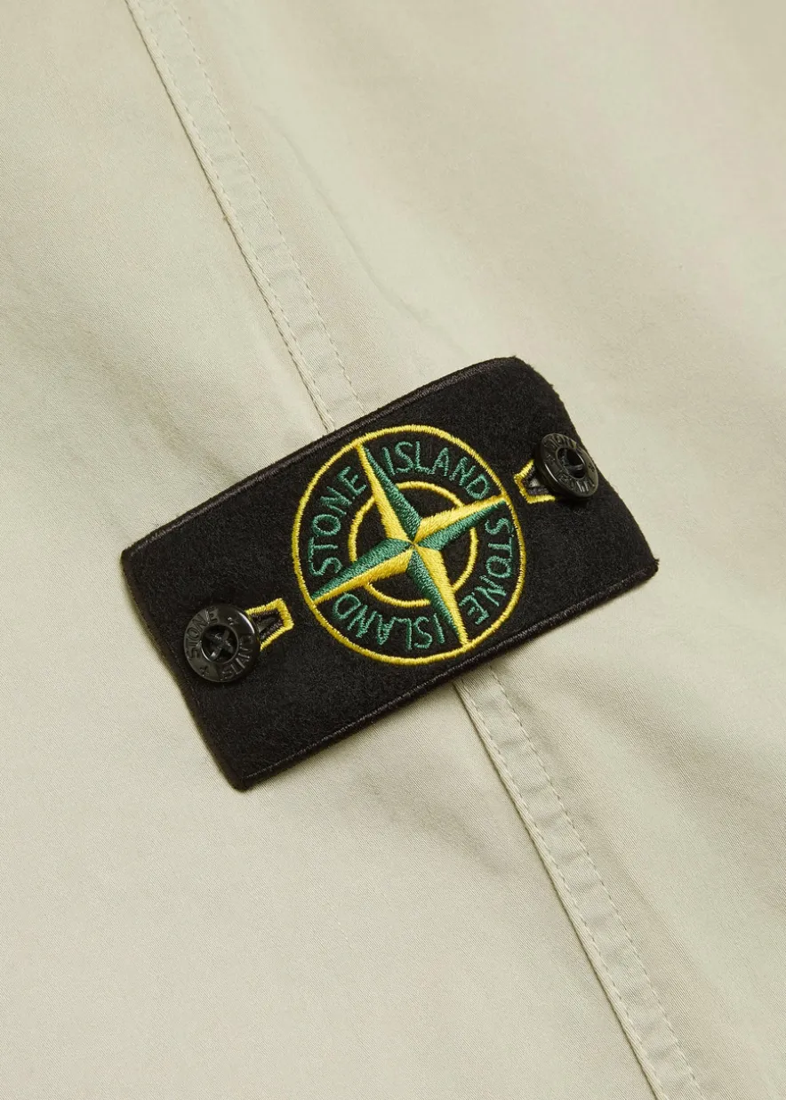 Logo stretch-cotton trousers