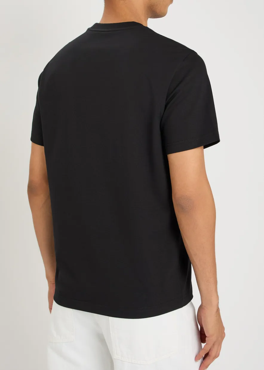 Logo stretch-cotton T-shirt