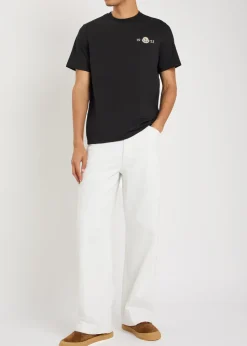 Logo stretch-cotton T-shirt