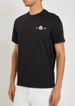 Logo stretch-cotton T-shirt
