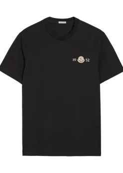 Logo stretch-cotton T-shirt