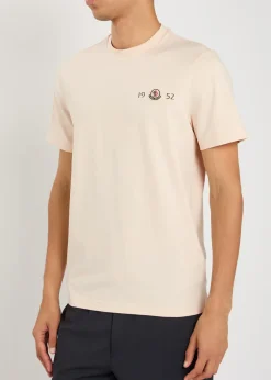 Logo stretch-cotton T-shirt