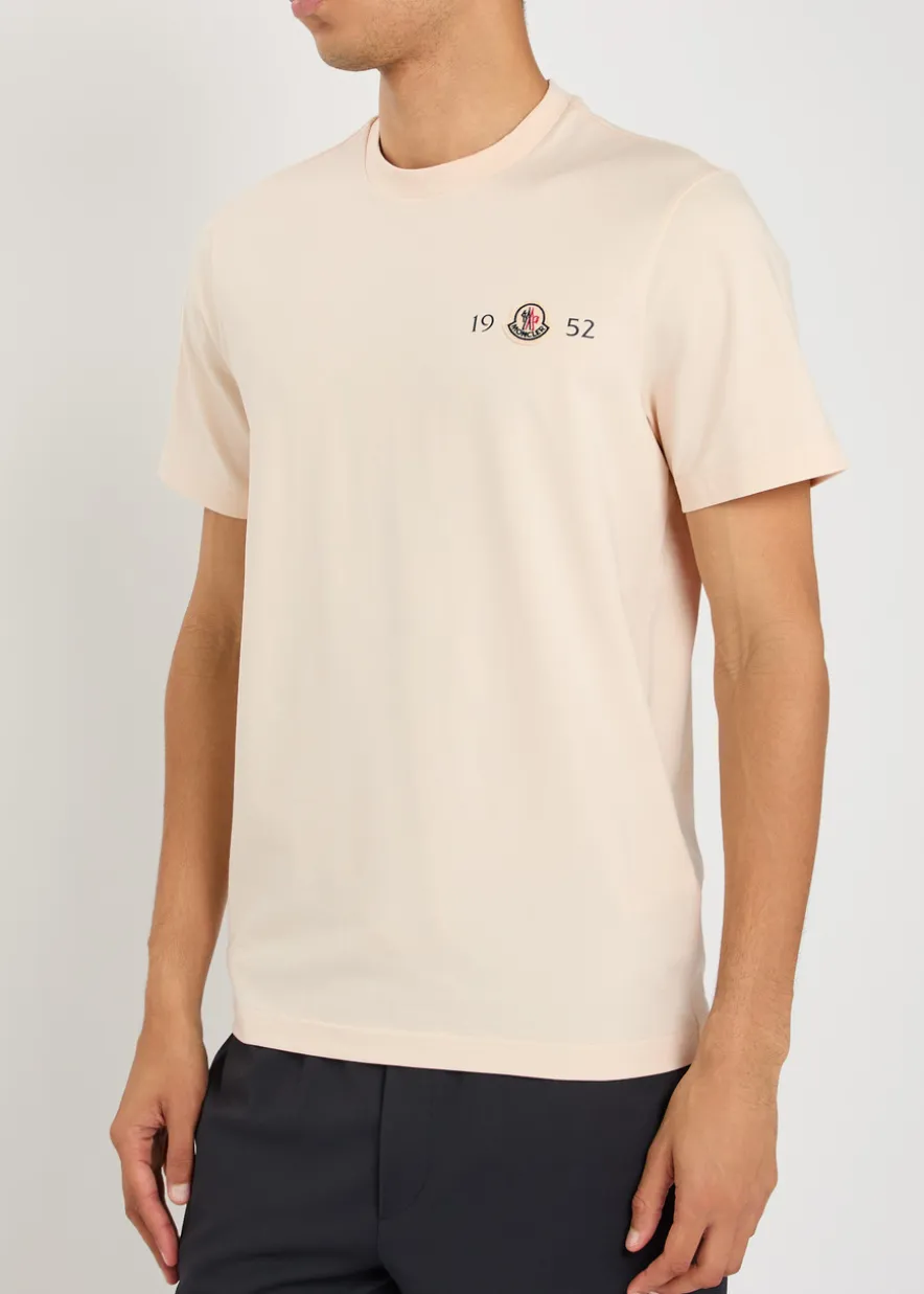 Logo stretch-cotton T-shirt