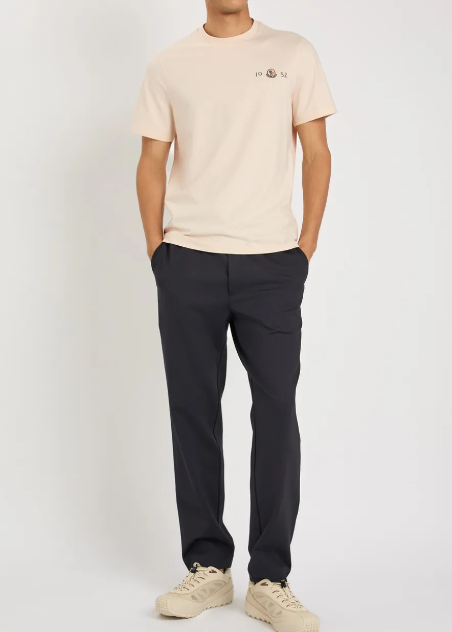 Logo stretch-cotton T-shirt