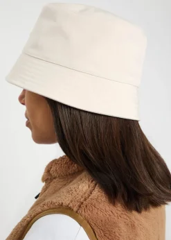 Logo twill bucket hat