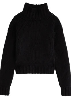 Logo wool-blend jumper