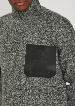 Logo wool-blend jumper
