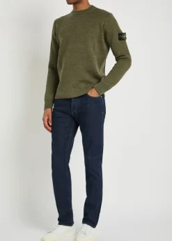 Logo wool-blend jumper