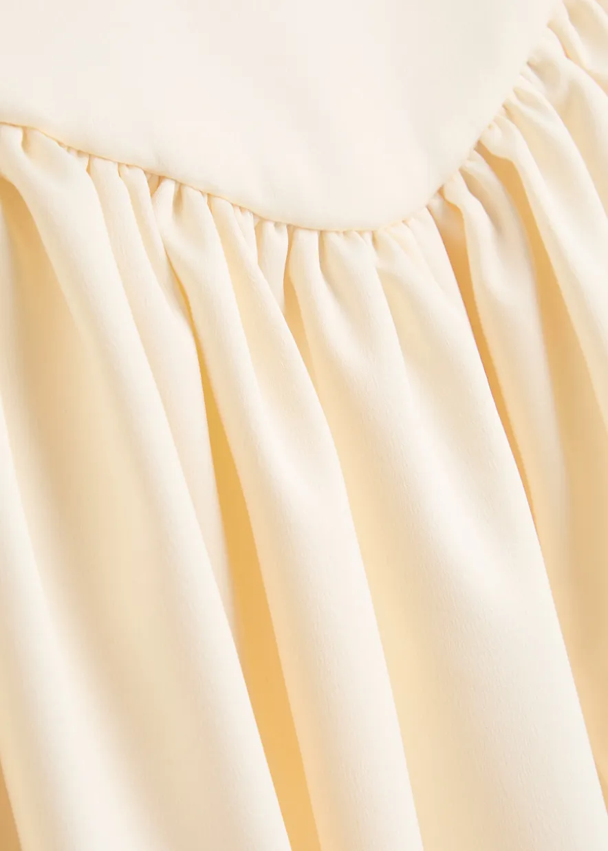 Lola satin midi dress