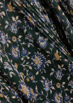 Lollie floral-print silk blouse