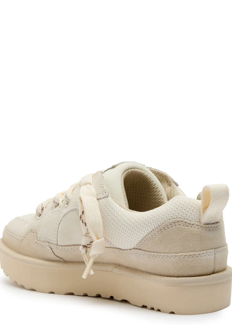 Lo Lowmel quilted suede sneakers