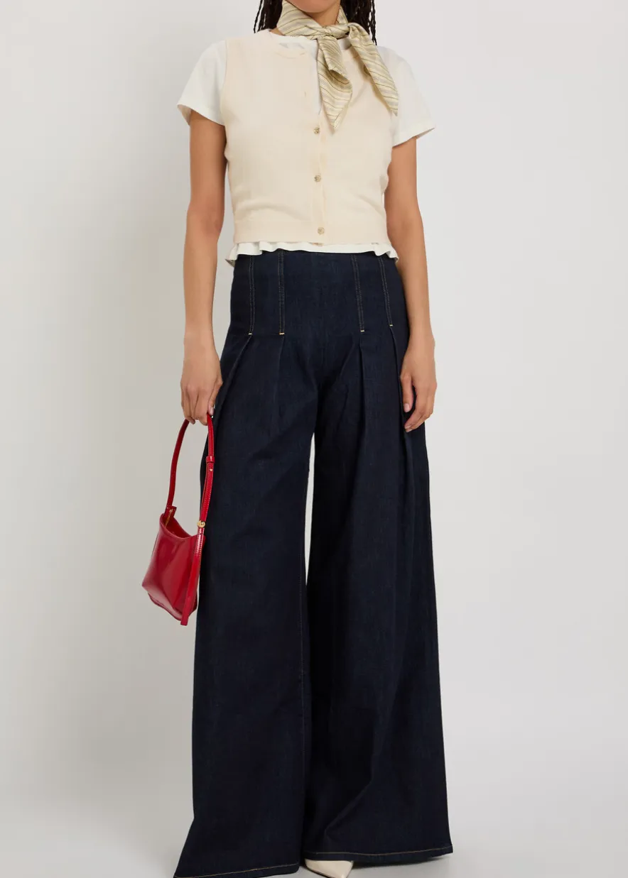 Loly cashmere-blend vest