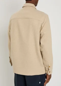 Lomond wool-blend overshirt