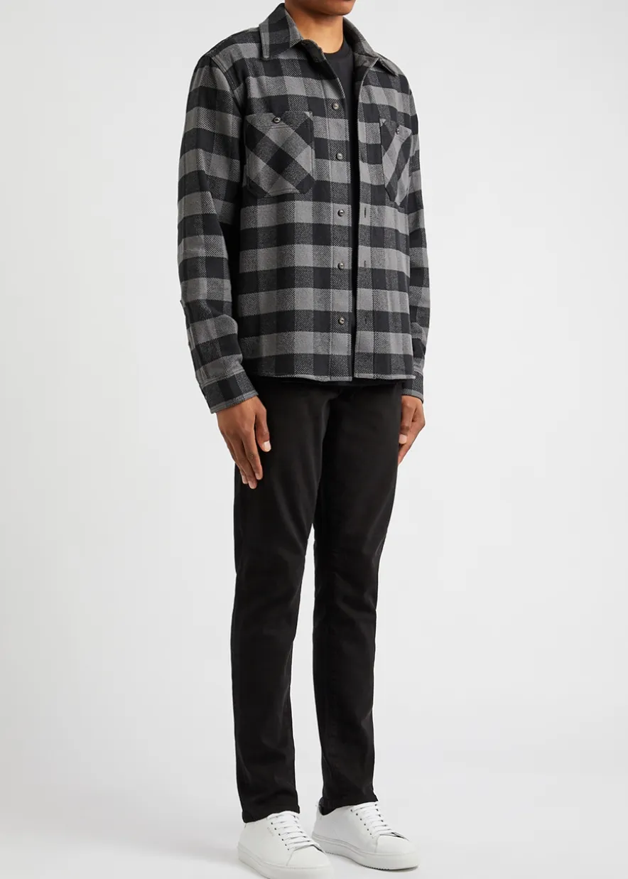 London black slim-leg jeans