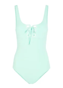 London lace-up swimsuit
