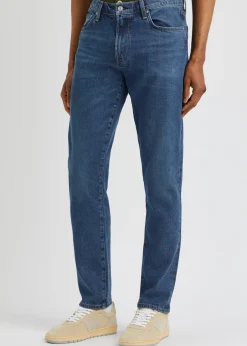 London slim tapered-leg jeans