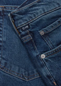 London slim tapered-leg jeans
