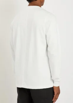 Long-sleeve cotton T-shirt