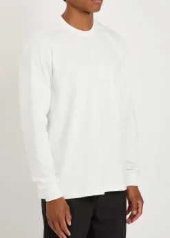 Long-sleeve cotton T-shirt