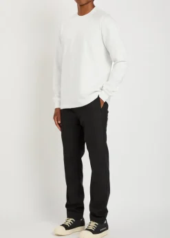 Long-sleeve cotton T-shirt