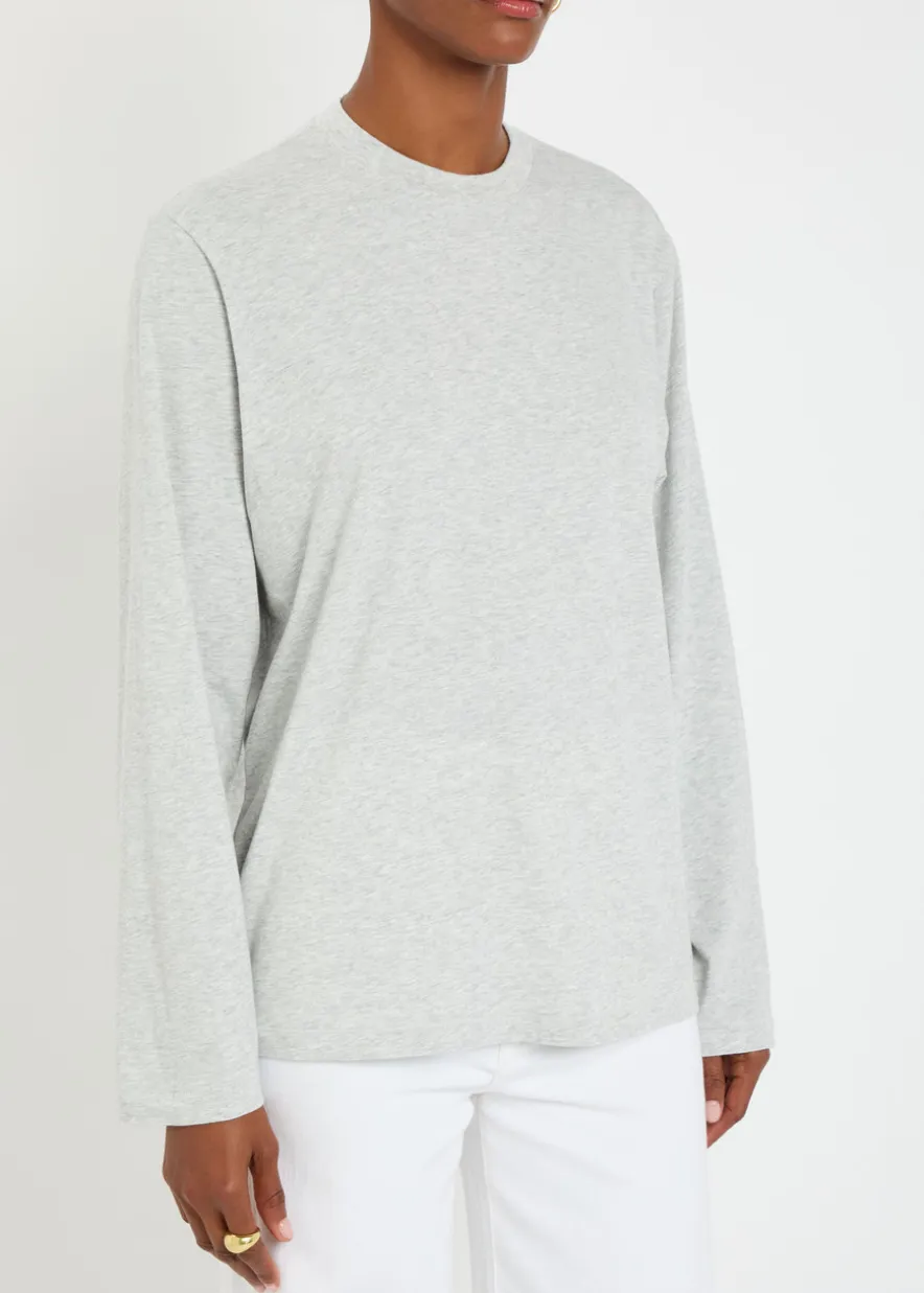 Long sleeve modal-blend T-shirt