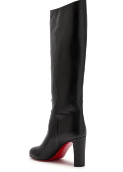 Loo Botta 85 leather knee-high boots