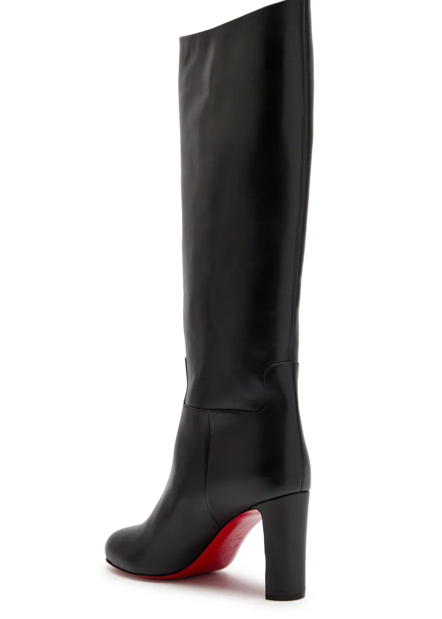 Loo Botta 85 leather knee-high boots