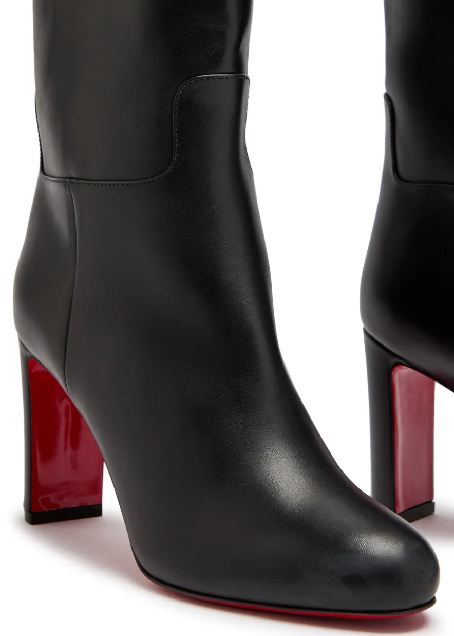 Loo Botta 85 leather knee-high boots