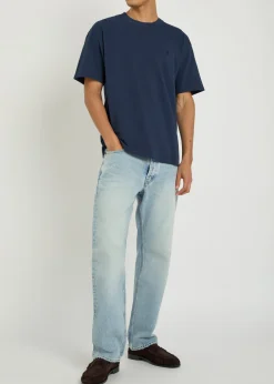 Loose straight-leg jeans