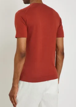 Lorca fine-knit cotton T-shirt