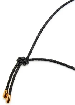 Lotus medium 19kt gold-plated pendant necklace