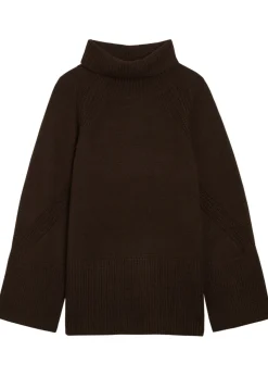 Lotus roll-neck cashmere jumper