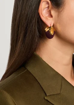 Lotus small earrings
