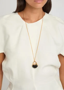 Lotus small pendant necklace