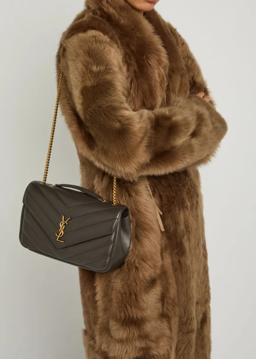 Loulou medium quilted leather shoulder bag
