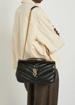 Loulou medium quilted leather shoulder bag