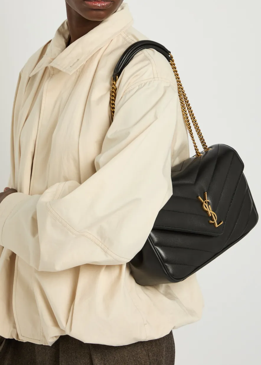 Loulou medium quilted leather shoulder bag